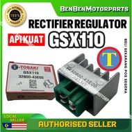 GSX110 TOBAKI RECTIFIER & REGULATOR [READY STOCK] CUTOUT KATAU KATAP KATAB SUZUKI GSX 110