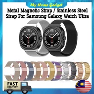 Metal Magnetic Strap / Stainless Steel Strap For Samsung Galaxy Watch 9 / Watch 8/8 Classic & Watch 