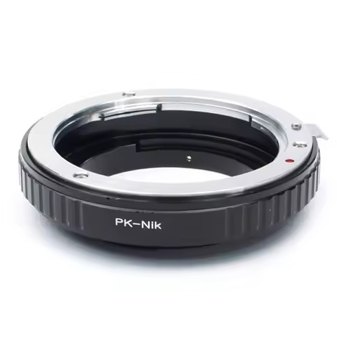 Aluminum Alloy Camera Lens Ring Adapter For Pentax K PK Lens to For Nikon F mount Adapter D3/D610/D6
