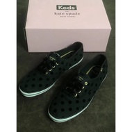 keds WF65642 black polka dot shoes Kate collaboration hot sale