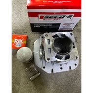VSECO-R Y125Zr 57MM 59mm 61mm RACING CYLINDER BLOCK+DT125 PISTON JAPAN COMBO