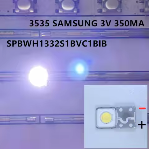 Wholesale 200PCS Samsung LED TV Backlight SMD 1W 3537 3535 SMD LED Cool White 3V 300ma For Samsung T