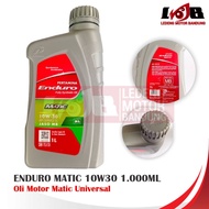 Pertamina Enduro Matic 1 Liter 10w30 Oli Motor Matik Nmax Spin Skywave
