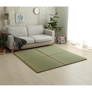 【Direct from Japan】Ikehiko #1111530010204 Rugs, Set of 4, Dust Mites, U-Tatami Mat, Green, Approx. 3