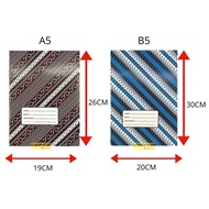 BATIK BOOK COVER A5/B5 纸手