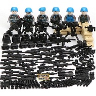 Lego Swat 6 Minifigure Hero Police Military Soldier Police WW2 Army -