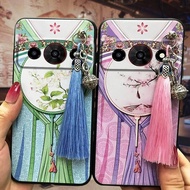 Back Cover Chinese Style Phone Case For ZTE Nubia P7 Pro 5G/Optus X Value 5G Dirt-resistant Anti-dus