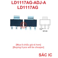 [L43] LD1117AG LD1117AG-ADJ-A 1117 onboard voltage regulator ic - Original NEW