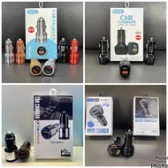 Saver Mobil Fast Charging Car Charger 38W Type C + QC3.0 USB - 55W WKN-PD05 PD Quick Charger Car Cha