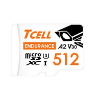 TCELL冠元microSDXC UHS-I(A2)U3 512GB監控專用記憶卡