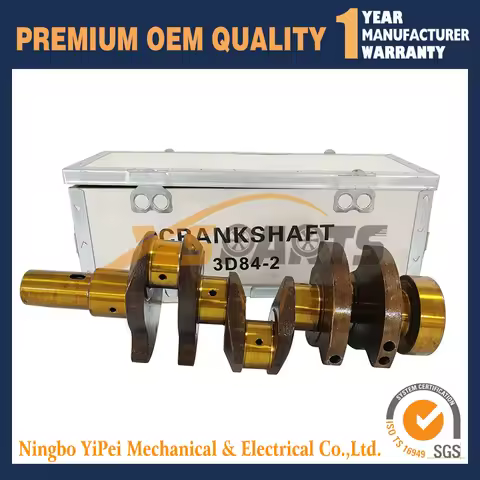 Crankshaft 3TNE84 For Yanmar 3TNE84T John Deere Tractor 4475 Mini Loader
