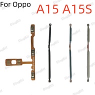 For Oppo A15 A15S Power On Off Button Volume Side Button Flex Cable