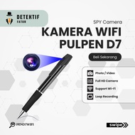 Detektiffatur Kamera Mini Pen Cam WiFi Kamera Pulpen Perekam Pengintai Rahasia Tersembunyi PEND7WIFI