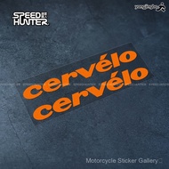 Ready Stock Applicable Tour de France Bicycle Team Sticker cervelo cervelo Road Frame Bell Waterproo