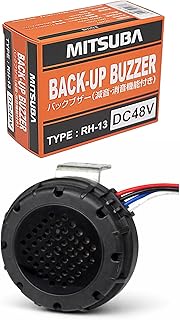 MITSUBA/Back Buzzer 48 V (Noise Reduction/Noise Cancellation Function) Model Number: RH-13