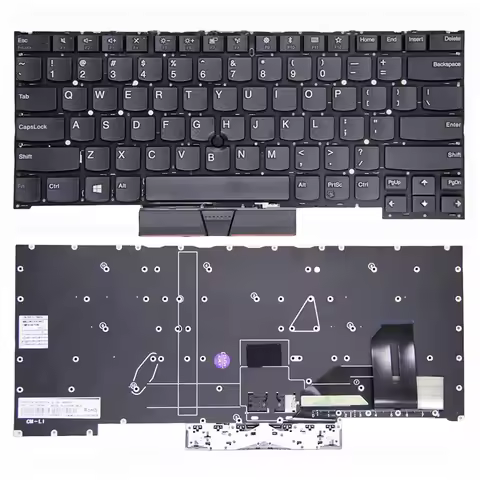 US Keyboard For Lenovo ThinkPad P1 Gen1 Gen2 Gen3 T490S T495S T13s X1 Extreme 1st 2nd gen3 T14S Blac