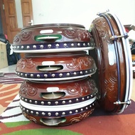 Sale - Banjari 1 Set / Rebana Hadroh Jepara Kencer Kuningan