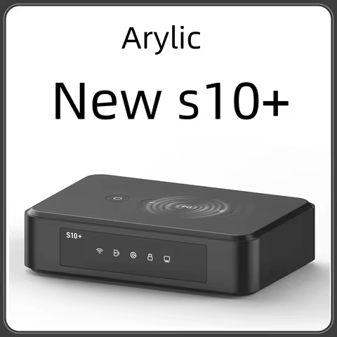 Arylic s10+ Wireless Music Streamer, Wireless multiroom Home Stereo Music Receiver Circuit Module wi