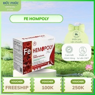Fe HOMPOLY Iron Supplement Pills Help Improve Iron Anemia for Pregnant Mothers, Postpartum Mothers, 