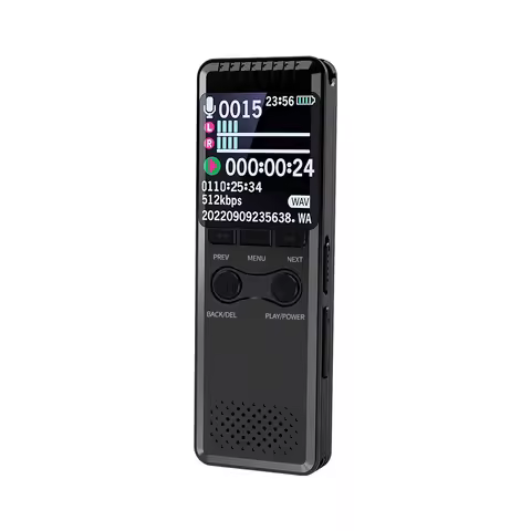 Vandlion V30C Digital Voice Activated Recorders Portable Recorder HiFi MP3 Players 128GB HD Audio So