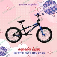 sepeda BMX 20 inch trex onyx ban 2,125