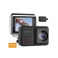 APEMAN A85 4K Built-in Gimbal Action Camera (Malaysia Warranty) free APEMAN Ori Selfie Stick Worth R