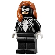 Original Lego Marvel Super Heroes - Spider-Woman (Black Outfit with Black Legs) 76324 Minifigure new