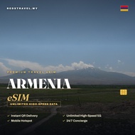 Armenia eSIM 100MB-1GB Data | Instant eSIM Delivery | 5G/4G High Speed | 7 Days | REDXTRAVEL.MY