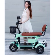 New Mini Foldable Ebike Electric Scooter Basikal Tricycle Scooter Bike with 3 Wheels motorsikal Elde