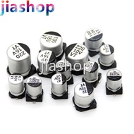 ตัวเก็บประจุชนิด SMD อิเล็กโต SMDอลูมิเนียม6.3V 10V 16V 25V 35V 50V 1UF 2.2UF 4.7UF 10UF 47UF 100UF 