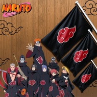 AKATSUKI FLAG/ ANIME NARUTO FLAG/ AKATSUKI/ CAN COSTUM