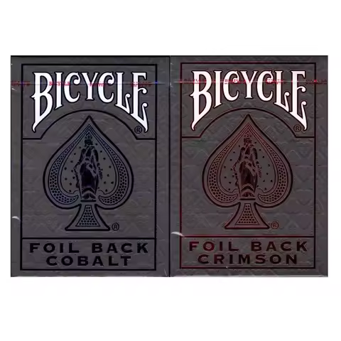 Bicycle Foil Back Playing Cards Rider Back Deck USPCC Poker Collection Card Games
