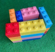 Building blocks playguard/mall/kindergarten/nursery DIY design creativity child(72pcs set Medium siz