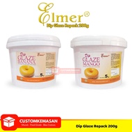 Elmer Dip Glaze Repack 200g Elmer Dip Glaze/ mango Elmer Dip Glaze Banana/ Elmer Glaze/ Donut Glaze 