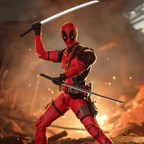 Special Offer New ZD Toys Deadpool & Wolverine Mol 7in 1/10 Action Figures for Deadpool Mol Marvel S