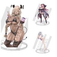 Anime Standee model Azur Lane transparent mica character Owari Bremerton 15cm high desk decoration c