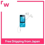 SONY Walkman S Series NW-S13: 2014 model blue NW-S13 L with 4GB Bluetooth compatible earphones