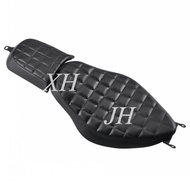Motorcycle Seat Bag Retro Rear Passenger Seat Cushion Square Cushion Suitable for Harley XL883/48