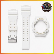 Bnb GA110 Bnb GD100 Solid White w Gold Wording GA110 GD100 Tali Jam untuk GA100 GA120 GD120