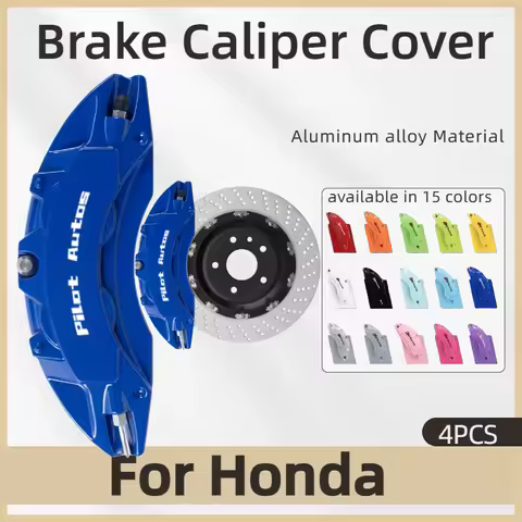 For Honda Car Brake Caliper Cover Aluminum Alloy For Honda Civic Accord City CRV Crider Crosstour Ve