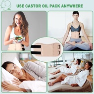 Castor Oil Pack Self Conditioning Essential Oil Care Aid Pack
