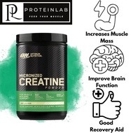 Optimum Nutrition (ON) Micronized Creatine Monohydrate Powder (600g) (120 Servings)