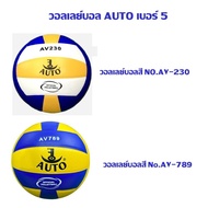 Volleyball Color AUTO AV-230 No.AV-789 ***Shipped By Releasing Air*** : Ball Net And Pump Needle