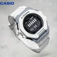 Casio G-Shock, GBD-300-7 Watch, White Grey Bluetooth Sport Watch, 200m Waterproof Digital Watch, Tra