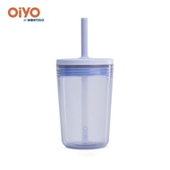OiYO Straw Cup (444ml/15oz) - Lightweight, Silicone Straw, Easy to Clean, BPA-free