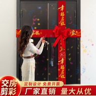 Intersection Ribbon Cutting Ceremony Ribbon Real Estate Intersection Ceremony Door Strip Can Make 25