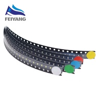 Set of 100 super bright 5-color SMD 0805 LED diodes