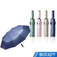 Morandi Color Vinyl Automatic Umbrella Umbrellas Sun Umbrella Shopee
