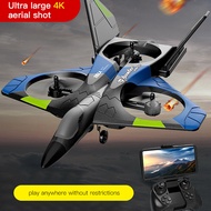 V27 Rc Plane With Camera Remote Control Airplane New Planes Model Led Light Aircraft Fighter Army Toy Ready to Fly One Key Aerobatic Perfect for Beginners pesawat pintar kawalan jauh