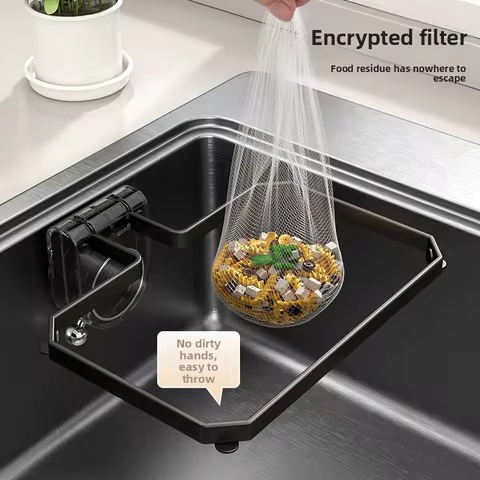 AOBT Kitchen Sink Filter Drain Disposable Residue Leftover Rack New Sink Filter for Kitchen Drainage